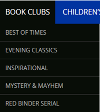 book club menu image